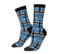 Success is About Finding What Works Best for You Chaussettes pour homme femme Cadeau Sport Crew Chaussettes amusantes