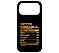 Success Nutrition Facts Ingrédients Motivation de l'entrepreneur Coque pour iPhone 17 Pro Max