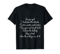 Success See Your Goal Understand Obstacles Motivational T-Shirt