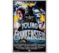 SUCCESS STORY FRANKENSTEIN JUNIOR (YOUNG FRANKENSTEIN) - GENE WILDER - 1974 - FILM COMÉDIE/PARODIE - REPRODUCTION (30X40 CM)