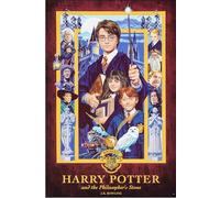 SUCCESS STORY Poster HARRY POTTER - Affiche film, Vintage, Déco murale (40X60) HQ (sans cadre)