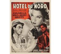 SUCCESS STORY Poster HÔTEL DU NORD, LOUIS JOUVET Affiche film, Vintage, Déco murale (40X60) HQ (sans cadre)