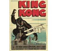 SUCCESS STORY Poster KING KONG 1933, Affiche film, Vintage, Déco murale (60X80) HQ (sans cadre)