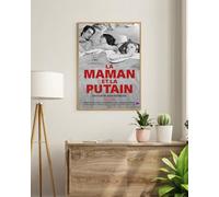 SUCCESS STORY Poster LA MAMAN ET LA PUTAIN Affiche film, Vintage, Déco murale (40X60) HQ (sans cadre)
