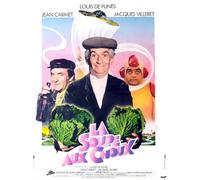 SUCCESS STORY Poster LA SOUPE AUX CHOUX, Affiche film, Vintage, Déco murale (60X80) HQ (sans cadre)