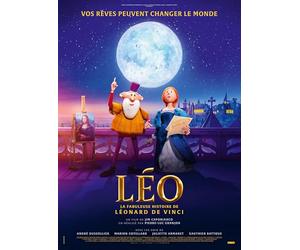 SUCCESS STORY Poster LÉO LA FABULEUSE HISTOIRE DE LÉONARD DE VINCI Affiche film, Vintage, Déco murale (60X80) HQ (sans cadre)