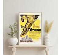 SUCCESS STORY Poster LES 7 MERCENAIRES Affiche film, Vintage, Déco murale (40X60) HQ (sans cadre)