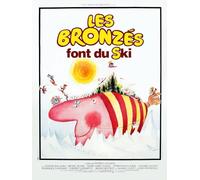 SUCCESS STORY Poster LES BRONZÉS FONT DU SKI, Affiche film, Vintage, Déco murale (60X80) HQ (sans cadre)