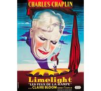 SUCCESS STORY Poster LES FEUX DE LA RAMPE, CHARLIE CHAPLIN, Affiche film, Vintage, Déco murale (60X80) HQ (sans cadre)
