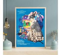 SUCCESS STORY Poster Reproduction Peau d'âne, Catherine DeneuveAffiche film, Vintage, Déco murale HQ (sans cadre) (40X60 CM)