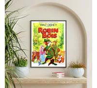 SUCCESS STORY Poster ROBIN DES BOIS Affiche film, Vintage, Déco murale (40X60) HQ (sans cadre)