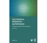 Successful Research Supervision