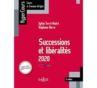 Successions et libéralités