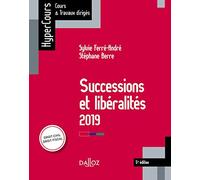 Successions et libéralités