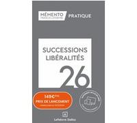 Successions Libéralités 2026 Rédaction Francis Lefebvre (Auteur)