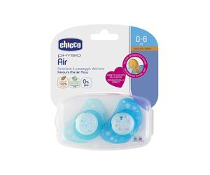 Succhietto Chicco Physio Air Caucciù Azzurro