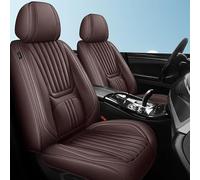 Succpov Housses de siège de voiture universelles en cuir nappa 5 places pour Toyota Mirai AD1 AD2 Previa XR30 40