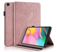 Succtop Coque Galaxy Tab A 2019 10.1"Case Housse en Cuir PU Flip Stand Portefeuille Tablet Etui Coque de Protection avec Fente Carte pour Samsung Galaxy Tab A 2019 10.1 Pouce SM-T510/SM-T515Or Rose