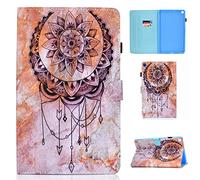 Succtop Coque Galaxy Tab A7 10.4" 2020, PU Cuir Cover Porte-Crayons Samsung Tab A7 2020 Portefeuille Housse de Protection Tablette Étui pour Samsung Galaxy Tab A7 T500/T505/T507, Attrapeur de rêves