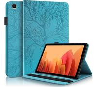 Succtop Coque Galaxy Tab A7 10.4"" 2022/2020,PU Cuir Cover Housse de Protection Tablette Samsung Tab A7 Porte-Crayons Portefeuille Tablet Étui Samsung Galaxy Tab A7 T500/T509/T505/T507/T503,Bleu