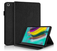 Succtop Coque Galaxy Tab S5e 10.5 Pouces Etui Cuir PU Flip Portefeuille Housse Stand Coque avec Supporter Fonction für Samsung Galaxy Tab S5e 10.5" SM-T720 Sm-T725 2019 Noir