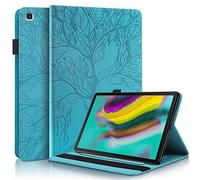 Succtop Coque Galaxy Tab S5e 10.5 Pouces Etui Cuir PU Flip Portefeuille Housse Stand Coque avec Supporter Fonction für Samsung Galaxy Tab S5e 10.5" SM-T720 Sm-T725 2019 Bleu