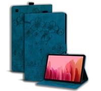 Succtopy Coque pour Galaxy Tab A7 10.4" 2022/2020 SM-T500/T509/T505/T507/T503 Housse Étui de Protection avec Support Fonction, Étui à Rabat avec Porte-Pencil pour Samsung Tab A7 Bleu Royal
