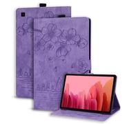 Succtopy Coque pour Galaxy Tab A7 10.4" 2022/2020 SM-T500/T509/T505/T507/T503 Housse Étui de Protection avec Support Fonction, Étui à Rabat avec Porte-Pencil pour Samsung Tab A7 Violet