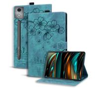 Succtopy Coque pour Lenovo Idea Tab Pro 12.7 Pouces 2025 TB-373FU/375FC Housse Étui de Protection avec Support Fonction Étui à Rabat avec Porte-Pencil pour Lenovo Idea Tab Pro 12.7" 2025 Vert Clair