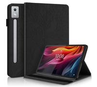 Succtopy Coque pour Lenovo Idea Tab Pro 12.7 Pouces 2025 TB-373FU TB-375FC Housse de Protection avec Porte-Pencil Étui à Rabat avec Support Fonction pour Lenovo Idea Tab Pro 12.7" 2025 Noir