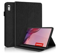 Succtopy Coque pour Lenovo Tab M9 HD 9 Pouces TB310FU 2023 PU Cuir Cover Tablette Housse de Protection Porte-Crayons Portefeuille Tablet Étui pour Lenovo Tab M9 HD 2023 9 Pouces Noir