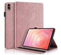 Succtopy Coque pour Samsung Galaxy Tab S11 Ultra 2025 14.6 Pouces SM-X930 SM-X936 Housse de Protection avec Porte-Pencil Étui à Rabat avec Support Fonction pour Galaxy Tab S11 Ultra 14.6" Rose Gold