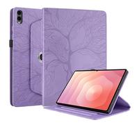 Succtopy Coque pour Samsung Galaxy Tab S11 Ultra 2025 14.6" SM-X930 SM-X936 Étui Support Rotatif à 360 Degrés PU Cuir Housse de Protection avec Porte-Pencil pour Galaxy Tab S11 Ultra Violet