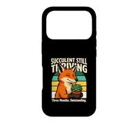 Succulent Renard Encore prospère Trois Mois exceptionnels Coque pour iPhone 17 Pro