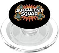 Succulent Squad Funny Plant Lover Cactus PopSockets PopGrip pour MagSafe