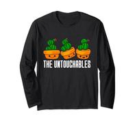 Succulentes Funny Cute Graphic Design Cactus Cactus Manche Longue