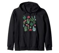 Succulentes Jardinage Cactus Femmes Sweat à Capuche