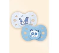 Sucette anatomique animaux - 18+ mois - lot de 2 bleu 18/36M(81/97)