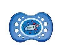 Sucette Anatomique Dodie Nuit +18m Nuage Rose - Silicone - A partir de 18 mois