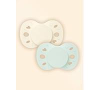 Sucette anatomique essentielle - 6-18 mois - lot de 2 vert + beige 6/18M(67/81)