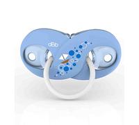 Sucette avec cache de protection dBb Remond - téterelle en caoutchouc - bleue