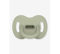 Suavinex, Sucette Tout Silicone, pour Bébé 6/18 Mois, Sucette avec Tétine Symétrique SX Pro, Réversible, Super Douce et Souple, Idéal pour Dormir. Colour Essence, Vert