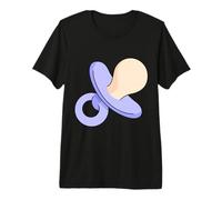 Sucette bébé Binky Sucette de Dentition Num T-Shirt Haut de Gamme
