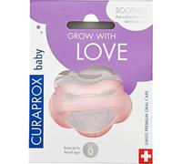 Sucette bébé Curaprox, rose, taille 0 - des soins de qualité pour votre bébé