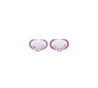 Sucette Chicco Physioring 2 pcs Rose 4m+