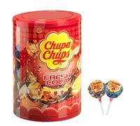 Sucette Chupa Chups | Lollie Cola | Chupa Chups Sucette | 100 Pack | 1200 Gram Total