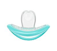 Sucette Curaprox Baby Taille 0 - Pour Nouveau-nés | Favorise Le Développement Naturel De La Mâchoire Et Du Palais | Sans Bpa, Turquoise | Fabriquée en Suisse