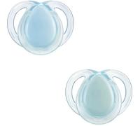 Sucette de nuit - TOMMEE TIPPEE - 0-6 mois - Lot de 2 sucettes phosphorescentes avec capsule de stérilisation réutilisable