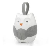 Sucette de sommeil pour bébé, machine sonore portable pour enfants avec motif hibou blanc, lecteur de musique électronique pour les tout-petits, aide au sommeil pour bébés