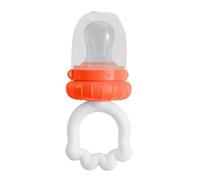 Sucette en silicone - Jouet de dentition, outil de broyage des dents en silicone de qualité alimentaire, sucette portable pour fruits et fruits | Anniversaire Fête des Pâques Nouvel An Dévelop